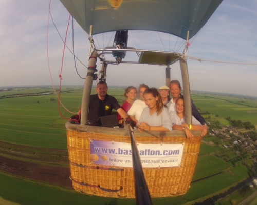 Prive ballonvaart uit Oudewater met BAS Ballonvaarten
